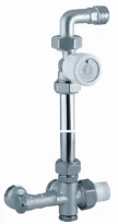 Giacomini  R436M-1 ens. mono-tube mur rob. droit+courbe aa 1/2" X18X16