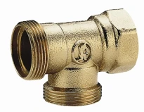 Giacomini R571R raccord base en té - aa x aa x f 1/2" X18