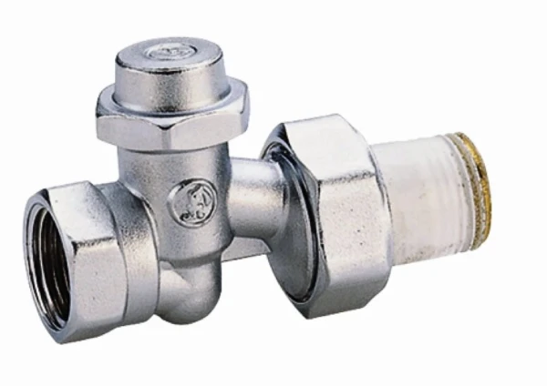 Giacomini   voetventiel m vul-aftapm re 1/2"x16AA chroom