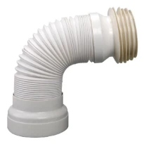 Airfit wc-flexible de raccordement 98 -120 mm - blanc