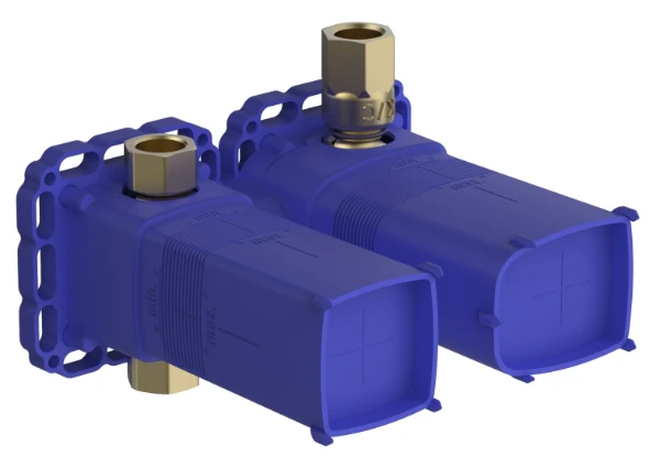 Hansa HansaMatrix élément encastré pour thermostat - avec/2 sorties