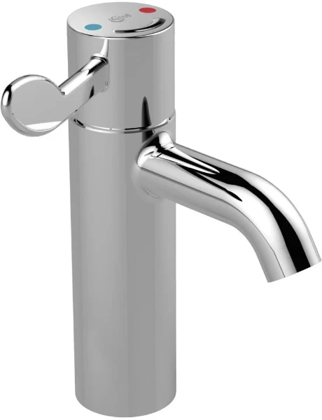 IDEAL STANDARD Ceraplus 2 Mitigeur thermostatique lavabo avec brise-jet laminaire et raccords flexibles  chromé