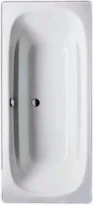 Bette Betteduo baignoire acier émaille 1800 x 800 x 420 mm - blanc - sans pieds