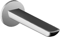 HANSA HANSALIGNA Uitloop, L=180 Chroom