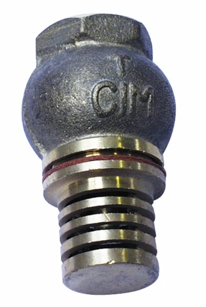 voetklep messing 1/2"