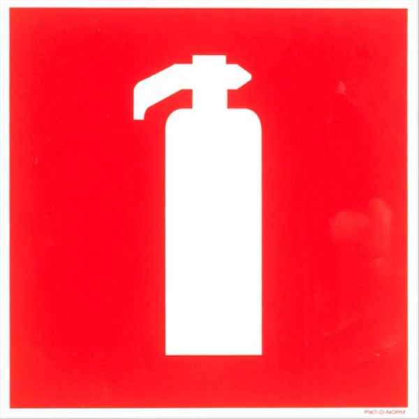 Somati Picto ISO brandblusser pictogram 200 x 200 mm
