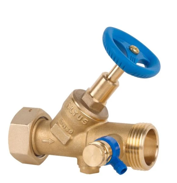 Rossweiner vanne avec clapet EA (Belgaqua) 4/4"F (pivot)- 4/4"M laiton