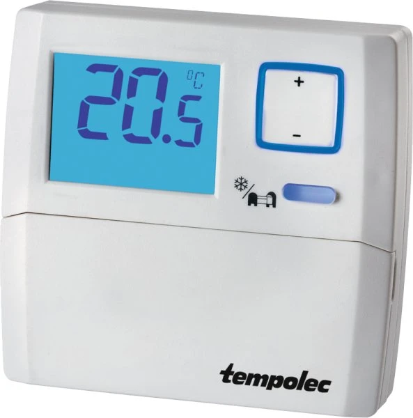 THEBEN Digitale ruimtethermostaat op batterij(excl) Simplestat wit