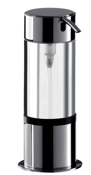 EMCO WSS System 2 distributeur de savon cristal claire modèle mural chromé
