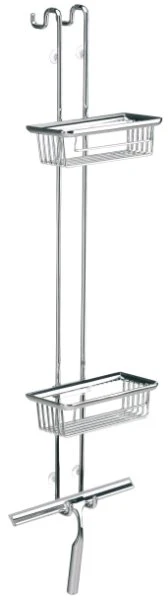 Emco System 2 deuretagere 2 korven 1 douchewisser chroom
