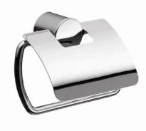 Emco Rondo 2 porte-rouleau avec couvercle  - chromé
