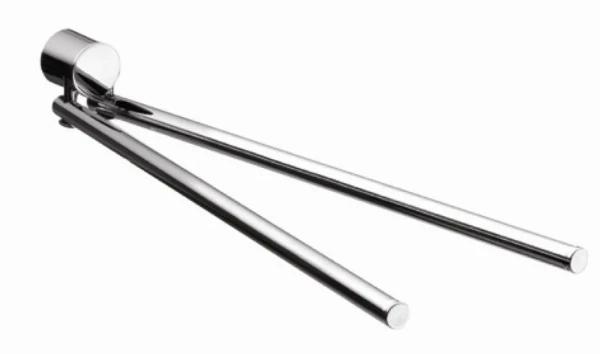 EMCO Rondo 2 porte-serviettes 2 parties pivotables 364 mm chromé