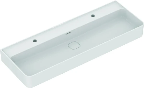 Ideal Standard Strada II lavabo 1200 x 430 mm - blanc - 2 trous de robinet - avec trop-plein
