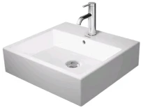 Duravit Vero Air lavabo 500 x 470 mm - blanc - avec trou de robinet - sans trop-plein - poli