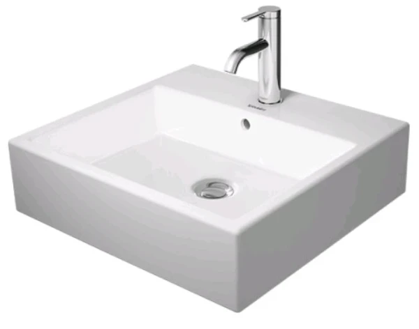 Duravit Vero Air lavabo 500 x 470 mm - blanc - avec trou de robinet - avec trop-plein - poli