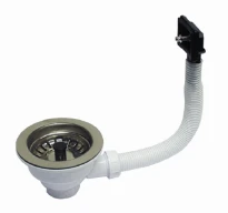 Walraven McAlpine crépine panier + grille inox + trop-plein 6/4" rectangulaire
