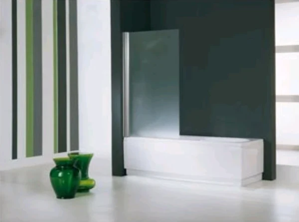 PARE - BAIGNOIRE NOVELLINI AURORA 70 - 150 ! chromé verre de securite transparant réversible
