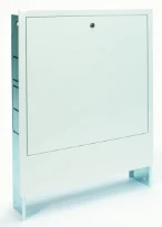 Begetube Armoire collecteur encastré 450 x 110-160 x 705-805 mm
