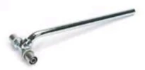 BEGETUBE Alpex aansl buisje m perskopp T-stuk 20/2 - 290cm messing