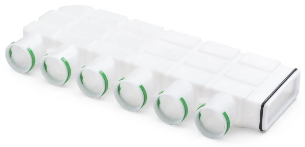 COLLECTEUR VASCO EASYFLOW BETON 75MM synthetique encastrer anti statique - 6 raccordements