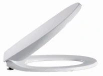 Pressalit Calmo abattant - blanc - softclose - quick release - charnière D72 inox