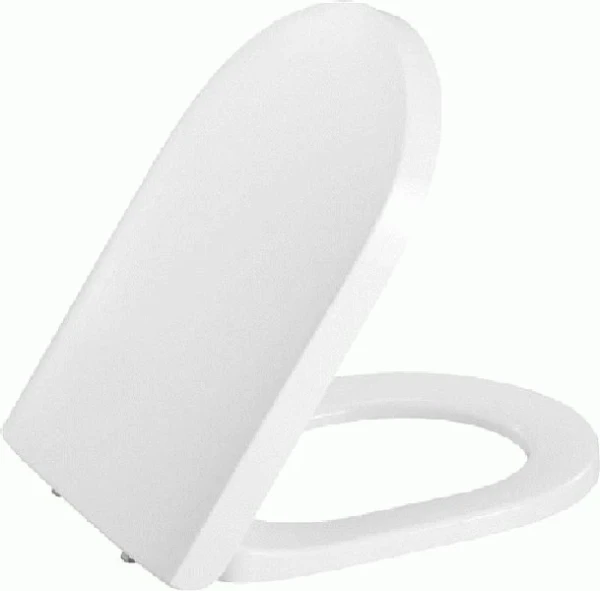 Pressalit Tivoli Soft D siège des toilettes - blanc - soft close - scharnier D15 inox