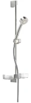 Hansa HansaBasicjet set de douche 70 mm 1jet 65  chromé barre-douchette-flexible de douche 1500mm-porte-savon