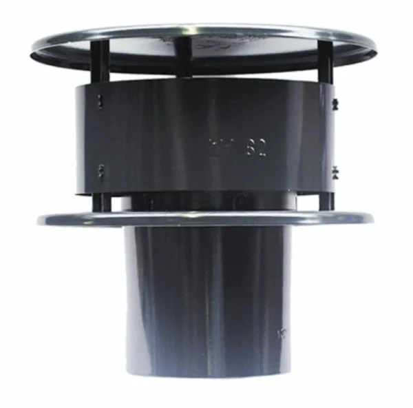 Burgerhout NEN7203 Alu noir Trega / Giveg bonnet 130 mm - noir laqué
