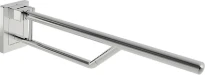 HEWI opklapbare wandsteun Duo Warm Touch 700mm chroom