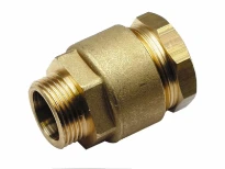 Huot BSN laiton bicône de transition droit MF 6/4 x 6/4 M