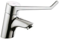 IDEAL STANDARD Ceraplus Mitigeur lavabo (fermeture sur l'eau froide) sans vidage (levier 180 mm) chromé