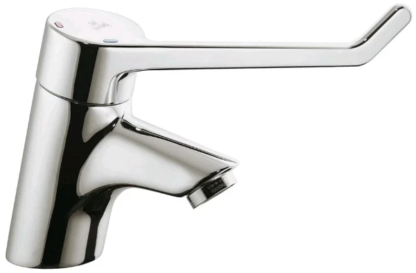 IDEAL STANDARD Ceraplus Wastafelmengkraan (veilige sluiting over koud) zonder waste (hendel 180 mm) Chroom