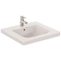 Ideal Standard Non Residential - Connect Freedom lavabo pour personnes handicapées 600 x 550 x 165 mm - blanc - avec trou de robinet - avec trop-plein