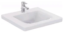 Ideal Standard Non Residential - Connect Freedom lavabo pour personnes handicapées 600 x 555 x 165 mm - blanc - avec trou de robinet - sans trop-plein