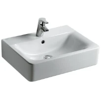 Ideal Standard Connect lavabo 550 x 460 mm - blanc - avec trou de robinet - avec trop-plein