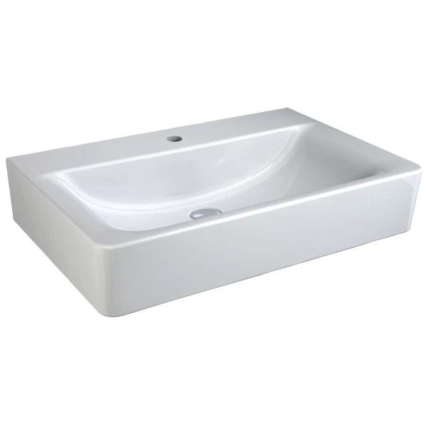 Ideal Standard Connect lavabo 600 x 460 mm - blanc - avec trou de robinet - sans trop-plein