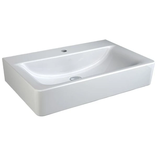 Ideal Standard Connect lavabo 650 x 460 mm - blanc - avec trou de robinet - sans trop-plein