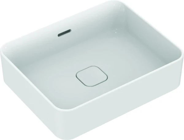 Ideal Standard Strada II lavabo à poser 500 x 400 mm - blanc - sans trou de robinet - avec trop-plein