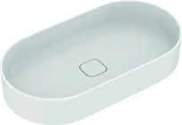 Ideal Standard Strada II lavabo à poser ovale 600 x 400 mm - blanc - sans trou de robinet - sans trop-plein