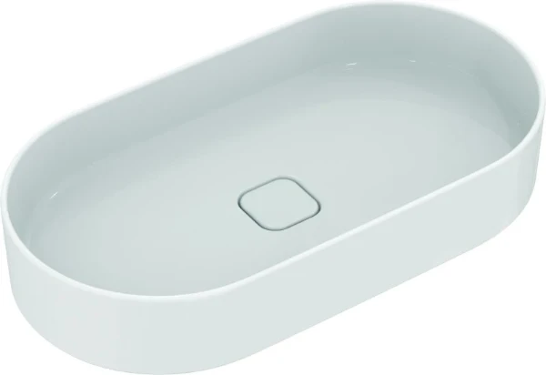 Ideal Standard Strada II lavabo à poser ovale 600 x 400 mm - blanc - sans trou de robinet - sans trop-plein