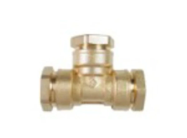 Eupen Valvo té à compression FFF 25 x 25 x 25 mm