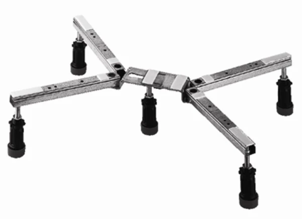Mepa BW ECO pieds de douche réglables 125-190 mm - 5-pieds pour tub de douche