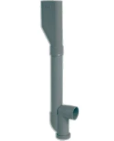 Nicoll dubbele wasmachine sifon 40x40x40mm