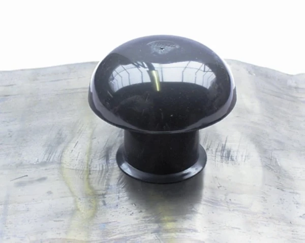 Nicoll ventilatiekap met loodslab 450 x 330 - 100 mm - Antraciet