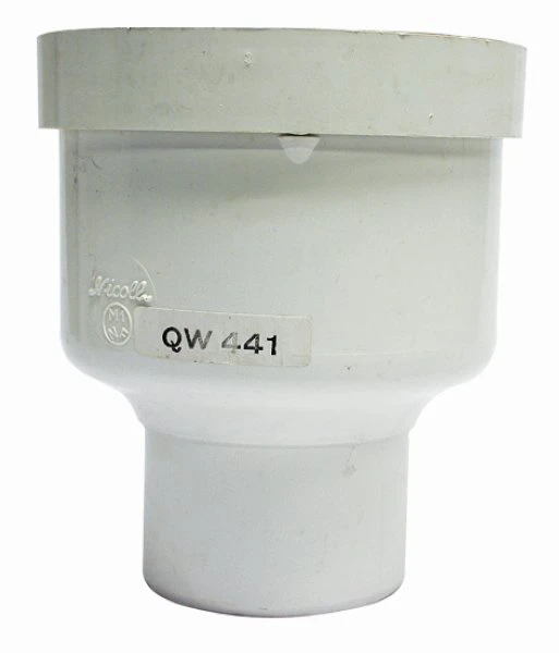Nicoll QW manchon de raccordement wc 107 x 110 mm - blanc