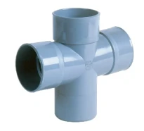 NICOLL dubb T 90° evenw MF 75mm