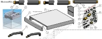 SET RACCORDEMENT BOILER REMEHA set raccords