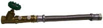 Fixaflex SAN Pidpa set de raccordement avec flexible polyamide 3/4 x 3/4 - 600 mm - robinet d'arrêt/clapet anti-retour/flexibel