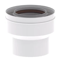 Chappee adaptateur concentrique 60/100 X 80/125 pour initia plus