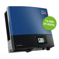 ONDULEUR PV SMA STP tri 20000W string onduleur a LAN - display